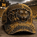 Missouri Tigers Merch 2026 Problem Solved Hat Game Day Hat Present For Footballers - Merchluma