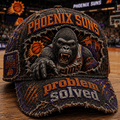 Phoenix Suns Merch 2026 Problem Solved Hat Game Day Hat Present For Basketball Fans - Merchluma