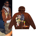 Travis Scott X Ecko Maintaining Zip Hoodie Travis Scott Fanatics Fest NYC 2026 Merch Dudes Gifts - Merchluma