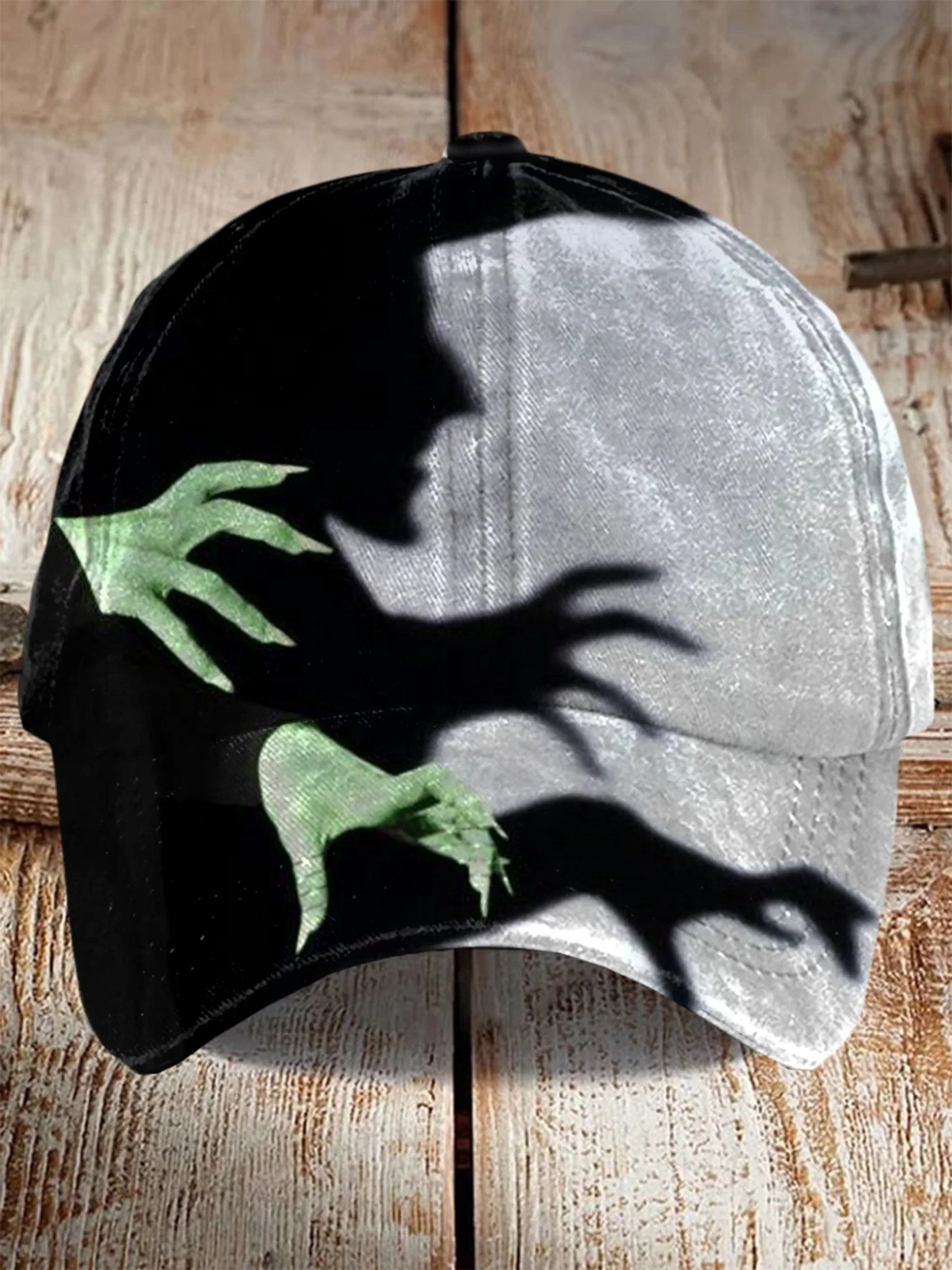 Halloween Witch Hat Vintage Halloween Silhouette Witch Shadow Cap Gift Ideas - Merchluma