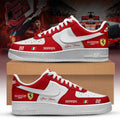 Personalized Scuderia Ferrari Formula 1 Shoes Sneakers Scuderia Ferrari Merch Racing Fan Gear - Merchluma