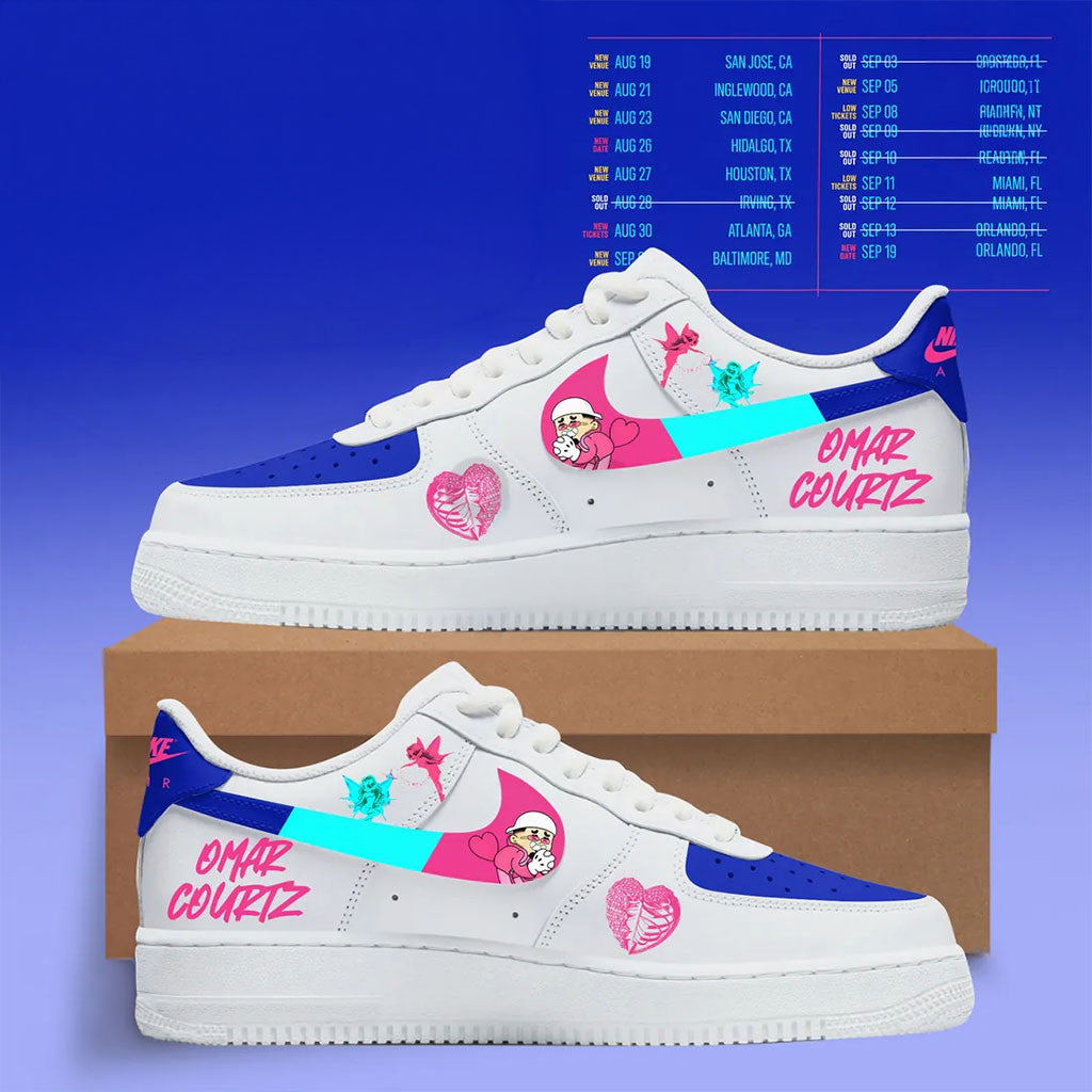 Omar Courtz Por Si Manana No Estoy Shoes Sneakers Omar Courtz Merch Gift For Rapper Fans - Merchluma