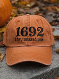 Western 1692 Hat Western 1692 Orange Witch Trial Baseball Cap Gifts - Merchluma