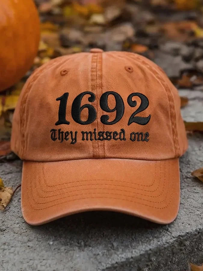 Western 1692 Hat Western 1692 Orange Witch Trial Baseball Cap Gifts - Merchluma