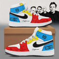 Personalized Simple Plan Bigger Than You Think Tour Shoes Sneakers Simple Plan Merch Fan Gifts - Merchluma
