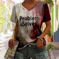 Problems Solved T-Shirt Halloween Apparel Women's Gifts For My Her - Merchluma