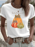 Women's Galaten 6 9 Halloween Pumpkin T-Shirt Halloween Apparel Gifts For Teen Fans - Merchluma