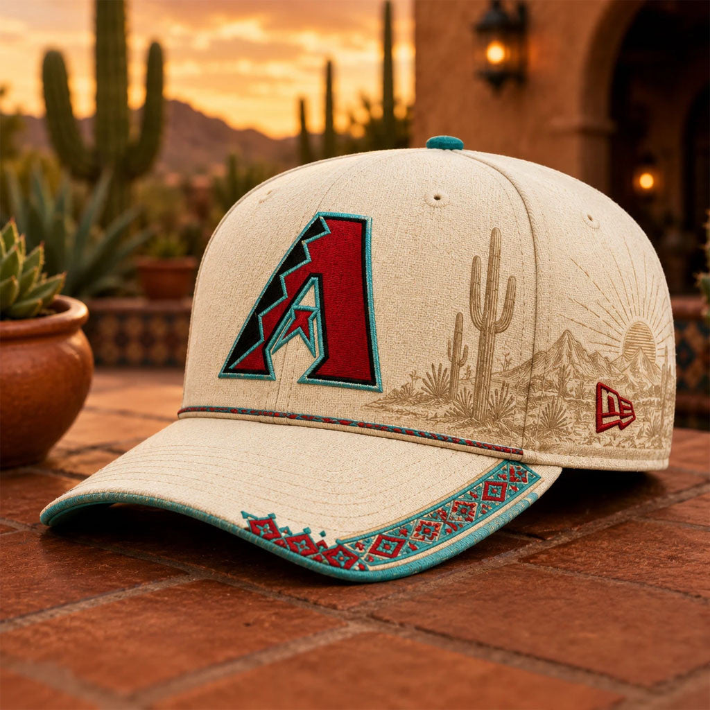 Arizona Diamondbacks Desert Landscape Hat 2026 Arizona Diamondbacks Merch Gift For BFF - Merchluma