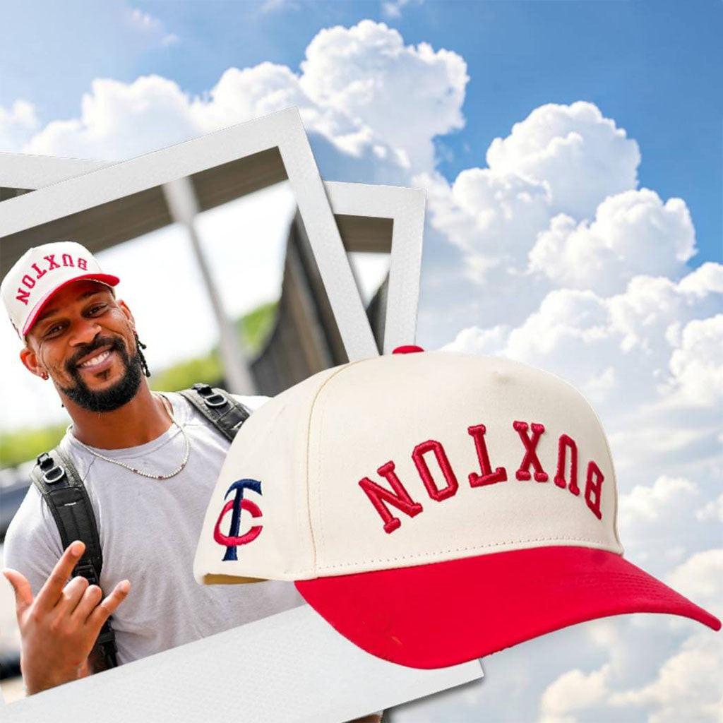 Minnesota Twins Byron Buxton 2026 Embroidered Hat Upside Down Hat MN Twins Merch Fan Gifts - Merchluma
