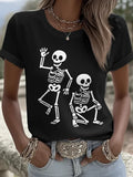 Womens Halloween FDT T-Shirt Target Halloween Clothing Birthday Ideas For Her - Merchluma