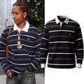 ASAP Rocky At His Awge SS26 Pop Up At ESSX In New York Long Sleeve Polo Shirt ASAP Rocky Merch - Merchluma