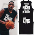 Anthony Edwards Honor The King Mlk Quote Black Tank Top Gifts For Basketball Lover - Merchluma