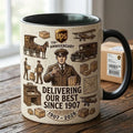 UPS 119th Anniversary 1907 2026 Mug Delivering Our Best Coffee Cup UPS Merch Gift For Dad - Merchluma