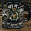 US Army This We'll Defend Tribute Coffee Mug US Army Merch Best Gift For Military Veteran - Merchluma