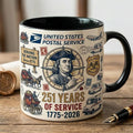 USPS 251st Anniversary 1775-2026 Commemorative Coffee Mug USPS Merch Postman Gift Ideas - Merchluma