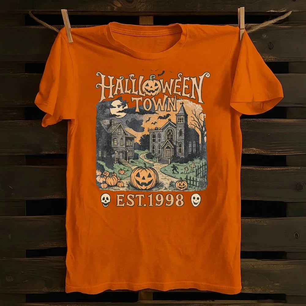 Halloween Town Festival Est 1998 T Shirt Halloween Merch Gift For Him - Merchluma