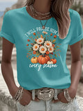 Women's I Will Praise Him In Every Season T-Shirt Halloween Vintage T Shirt Good Gifts For Her - Merchluma