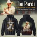 Jon Pardi Gamblin Man Tour 2026 Hoodie Jon Pardi Merch Concert Outfits Gift For Music Fans - Merchluma