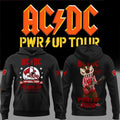 AC DC X Wisconsin Badgers Power Up Tour 2026 Hoodie AC DC Merch Best Gift For Music Lovers - Merchluma