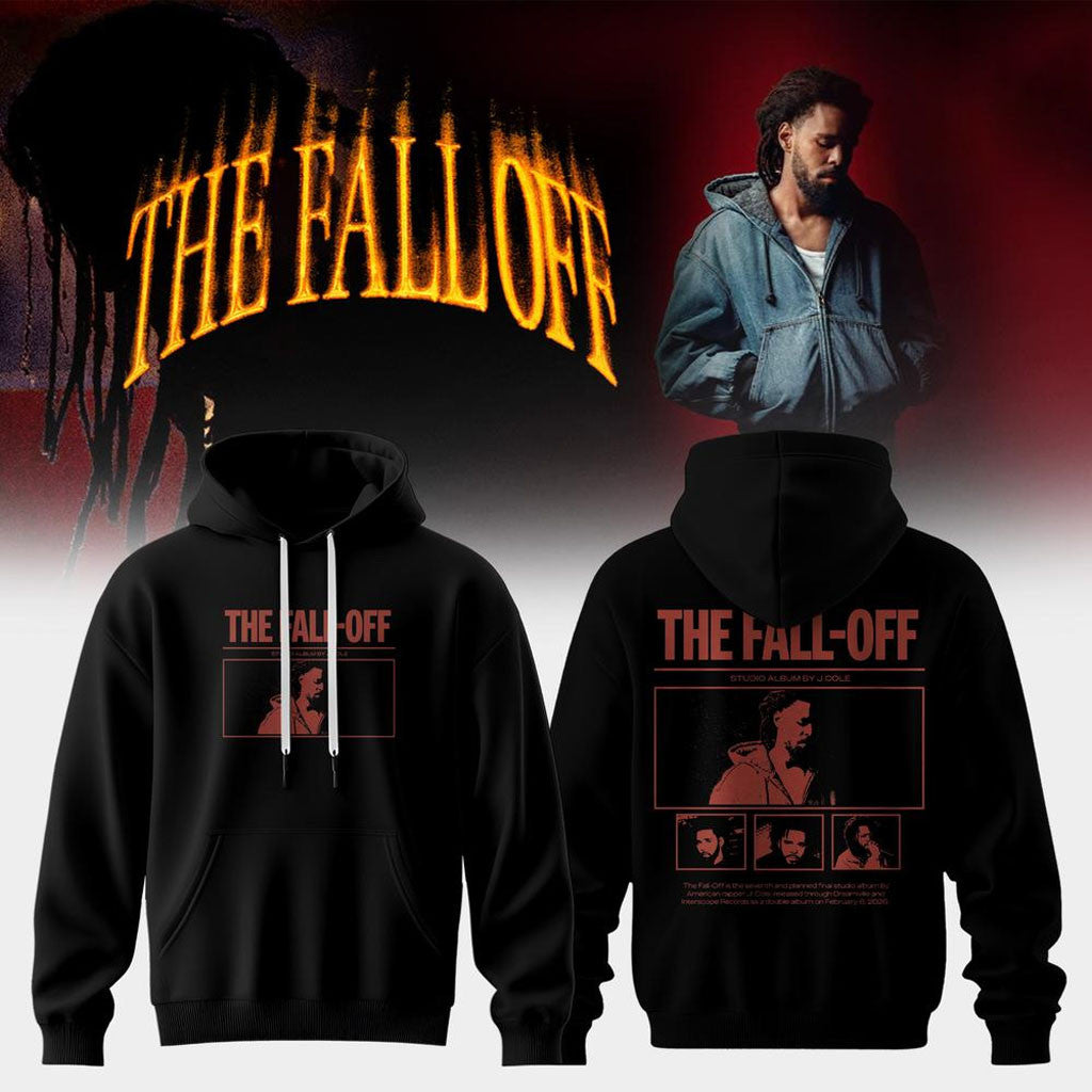 J Cole Merch The Fall Off World Tour 2026 Hoodie J Cole Concert Merch Best Gift For Rap Fans - Merchluma