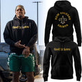 New Orleans Saints God Iz Love Hoodie Christian Faith Hoodie NO Saints Merch Football Fan Gifts - Merchluma