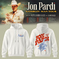 Jon Pardi Gamblin'Man Tour 2026 Hoodie Jon Pardi Merch Concert Outfits Country Fan Gifts - Merchluma