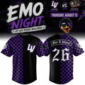 Las Vegas Aviators 2026 Emo Night Theme Game Baseball Jersey LV Aviators Merch Gift For Fans - Merchluma