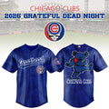 Chicago Cubs 2026 Grateful Dead Night Baseball Jersey Chicago Cubs Merch Gift For Fans - Merchluma