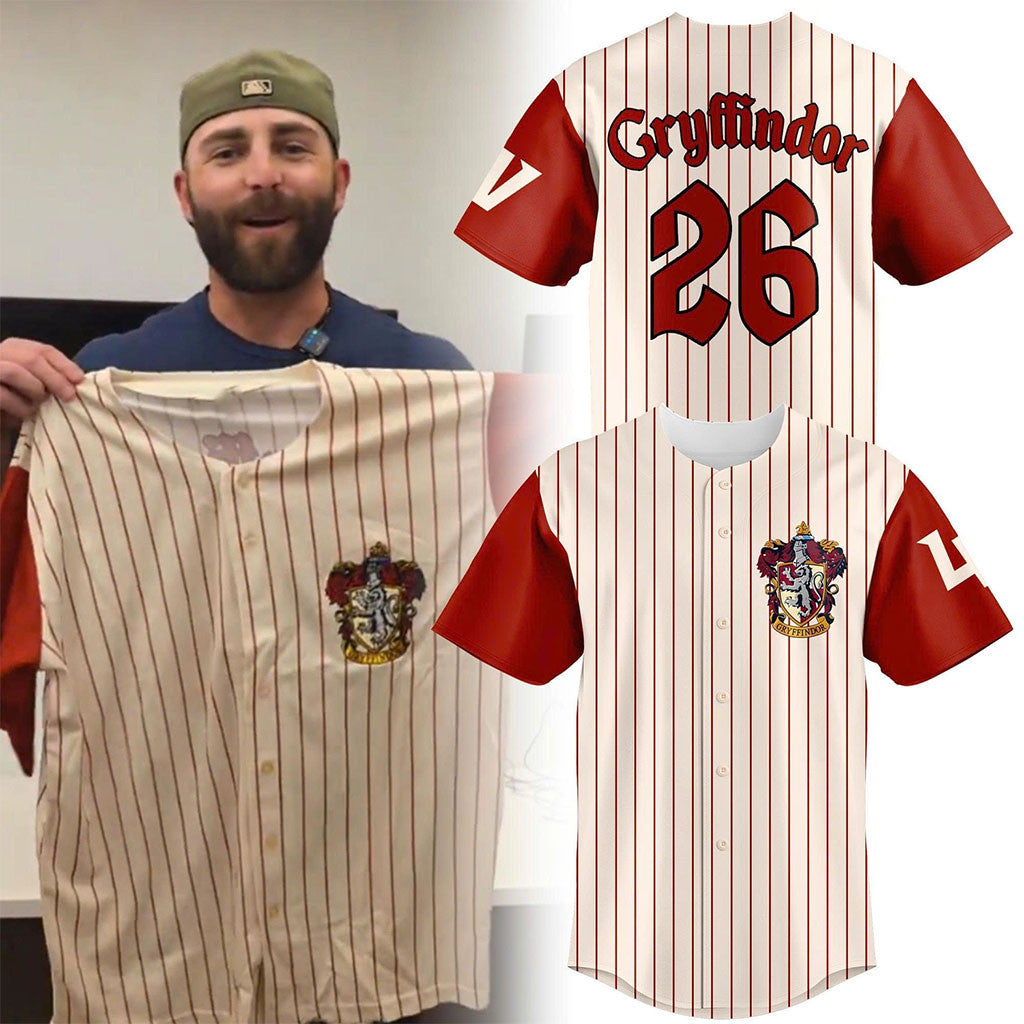 Las Vegas Aviators X Gryffindor Harry Potter Night 2026 Baseball Jersey LV Aviators Merch - Merchluma