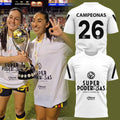 Club America Femenil Super Poderosas Campeon De Campeonas 2026 T-Shirt Gift For Soccer Fans - Merchluma