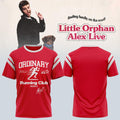 Alex Warren Merch Finding Family On The Road Tour 2026 Ordinary Running Club T-Shirt Signed - Merchluma