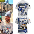 Justin Bieber In Soho New York City Toronto Maple Leafs Shirt Justin Bieber Merch Fan Gifts - Merchluma