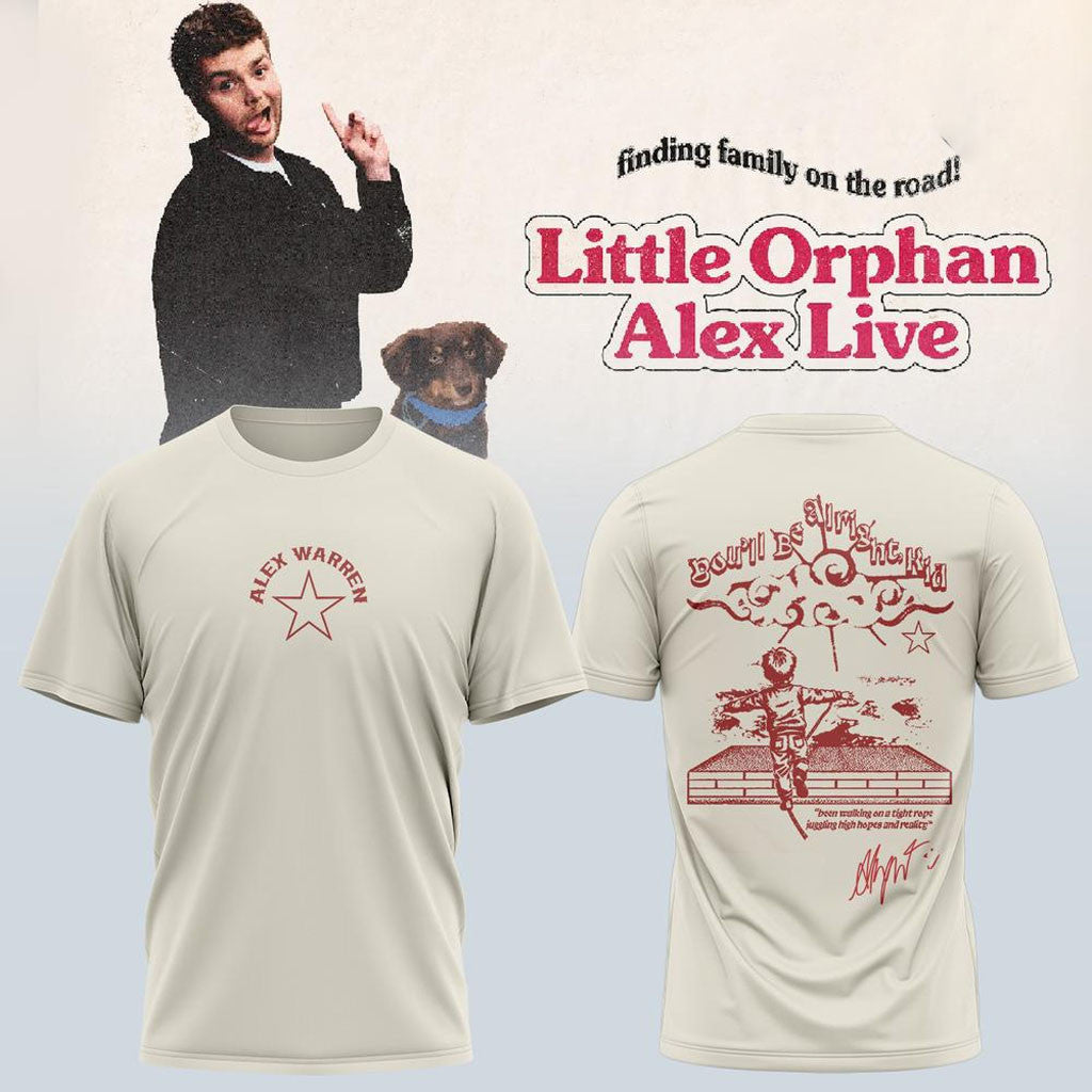 Alex Warren Merch Finding Family On The Road Tour 2026 Shirt Alex Warren Concert Merch Fan Gift - Merchluma