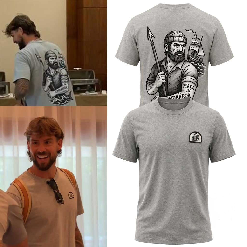 Inigo Martinez Basque Planet Made In Ondarroa Sailor Shirt Unique Gift For Brothers - Merchluma