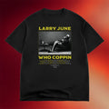 Larry June Merch 2026 Lounge T-Shirt Larry June Who Coppin Shirt Gifts For Brother - Merchluma