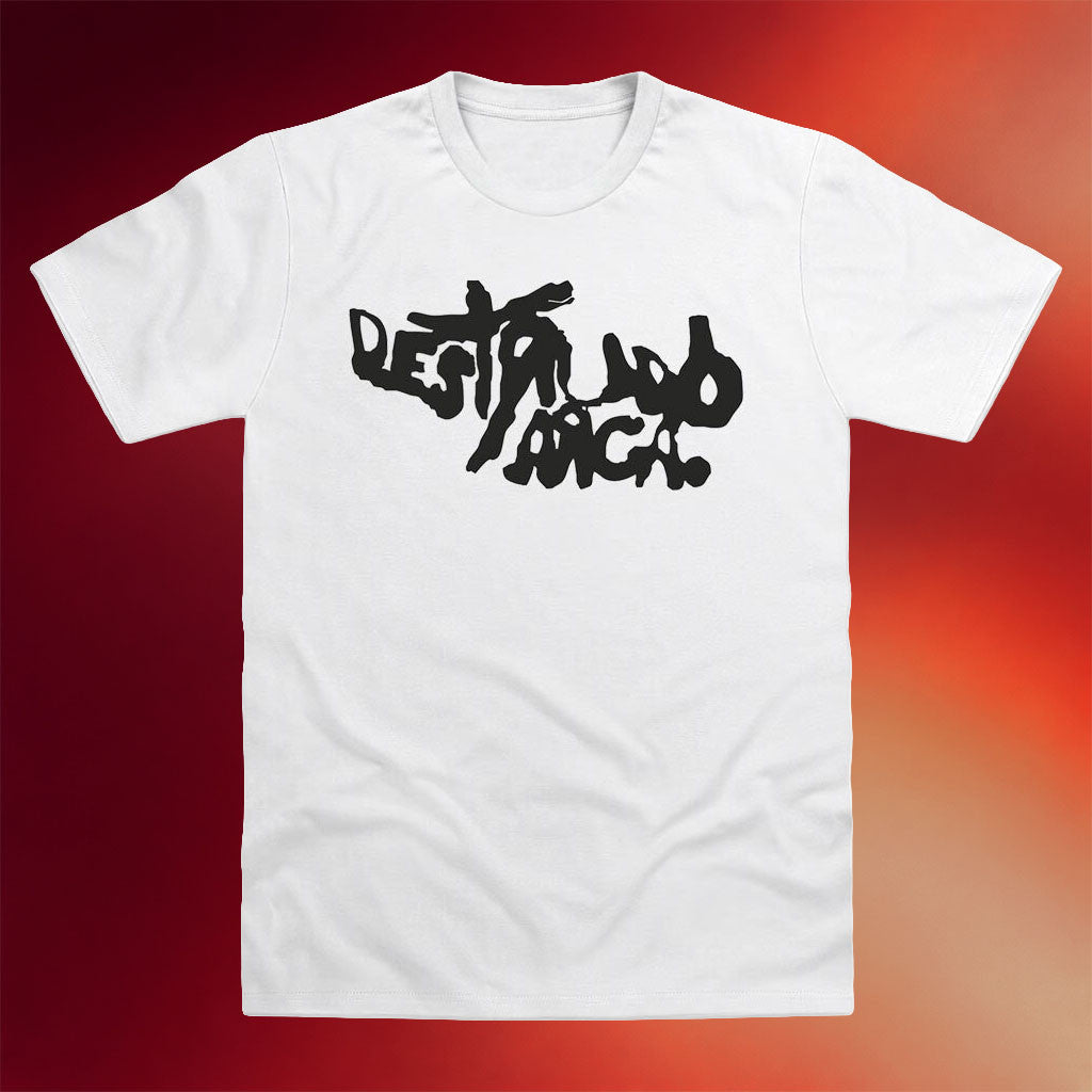 Arca Merch 2026 Destrudo T-Shirt White Music Related Gifts For Guys - Merchluma