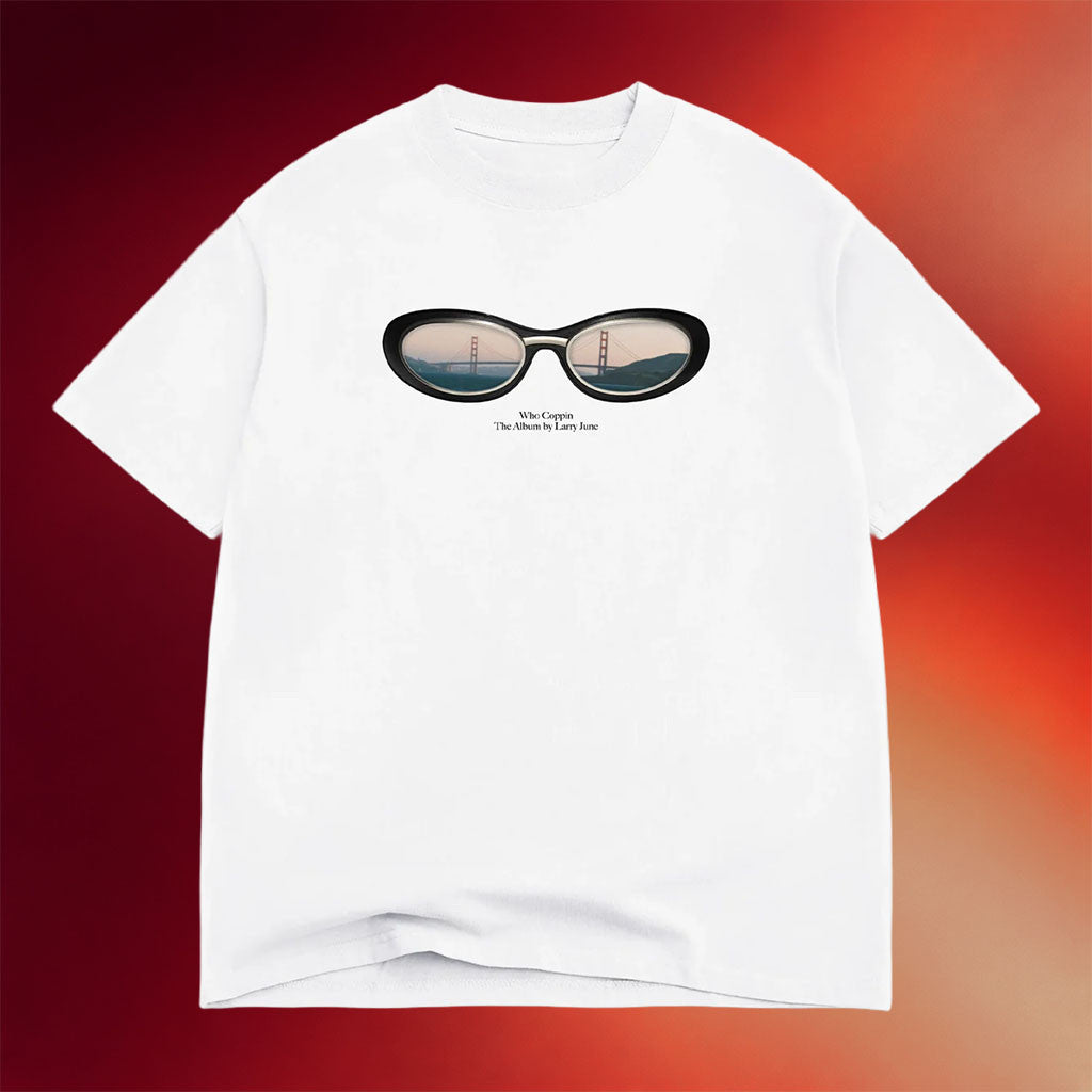 Larry June Merch 2026 Vision T-Shirt Who Coppin Larry June Shirt Gifts For Friends - Merchluma
