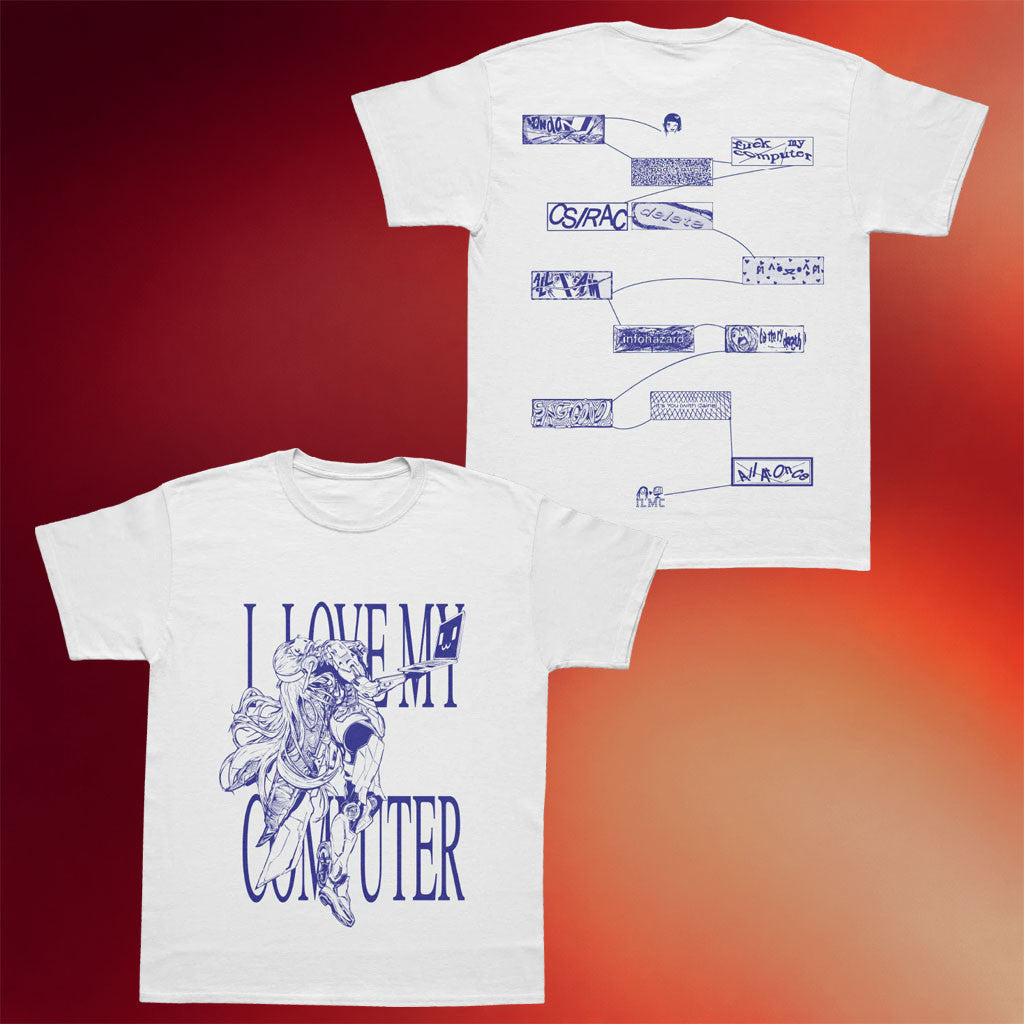 Ninajirachi Merch 2026 I Love My Computer White T-Shirt Music Related Gifts For Guys - Merchluma