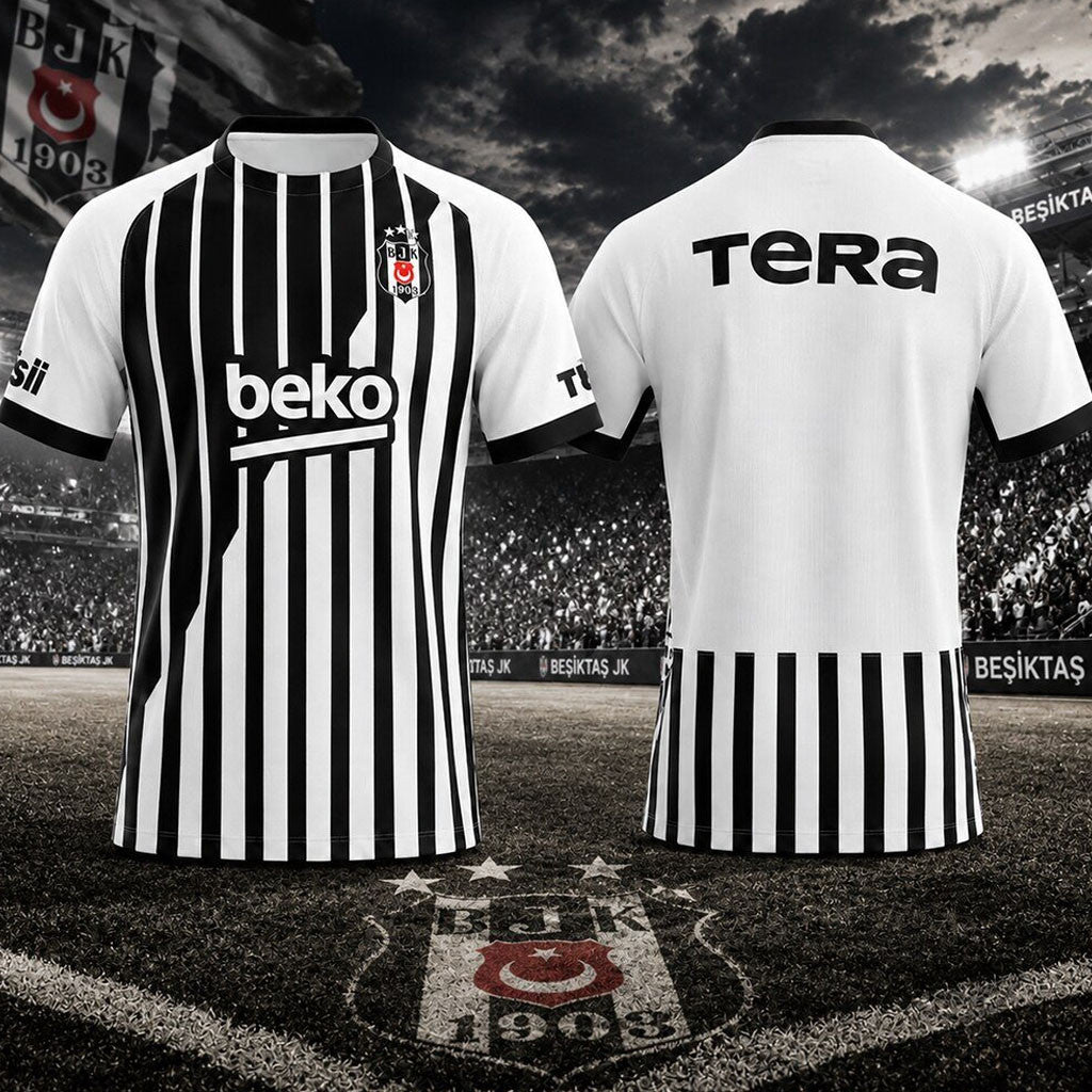 Besiktas JK Away Kit Football Shirt 2026 27 Besiktas JK Merch Soccer Fan Apparel Gifts - Merchluma