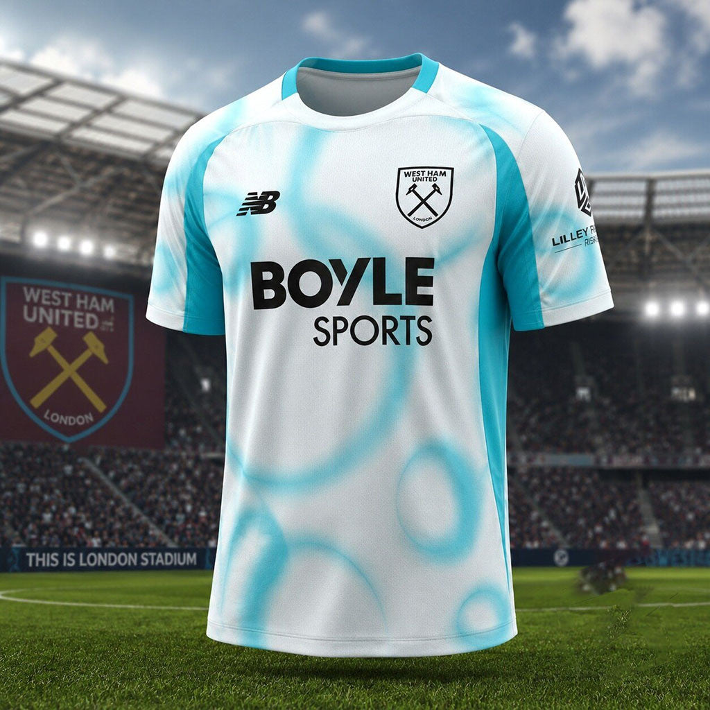 West Ham 2026 2027 Third Jersey West Ham United FC Merch Best Gift For Brothers - Merchluma