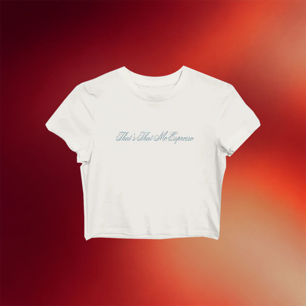 Sabrina Carpenter Merch 2026 That's That Me Crop T-Shirt Birthday Gift Ideas For Girlfriend - Merchluma