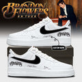 Personalized Brandon Flowers On Tour 2026 Shoes Sneakers Brandon Flowers Merch Gift For Fans - Merchluma