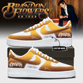 Personalized Brandon Flowers On Tour 2026 Signed Sneakers Brandon Flowers Merch Music Fan Gear - Merchluma