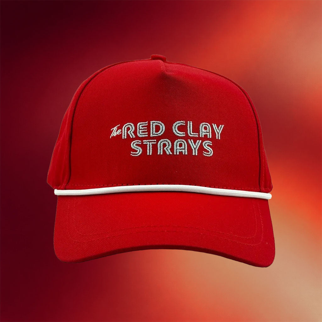Red Clay Strays Merch 2026 Core Red Hat Embroidered Gift Ideas For Rock Band Fans - Merchluma