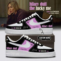 Personalized Hilary Duff The Lucky Me Tour 2026 Signature Shoes Sneakers Hilary Duff Merch - Merchluma