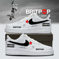Personalized Robbie Williams Britpop World Tour 2026 Signature Sneakers Robbie Williams Merch - Merchluma