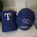 Noah Kahan Merch 2026 Noah Kahan Texas Rangers Globe Life Field Hat Royal Embroidered Cap - Merchluma