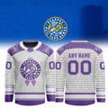 Personalized Roanoke Rail Yard Dawgs Merch 2026 Stick It To Cancer Night Hockey Jersey Fan Gear - Merchluma