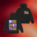 Dance Gavin Dance Merch 2026 Creatures Zip Hoodie Presents For Rock Lovers - Merchluma