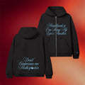 Sabrina Carpenter Merch 2026 Don't Embarrass Me Zip Hoodie Best Gifts For Music Lovers - Merchluma